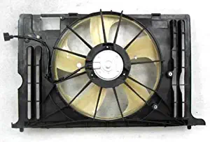 Dual Radiator and Condenser Fan Assembly - Cooling Direct For/Fit TO3115156 09-13 Toyota Corolla Matrix 1.8L WITHOUT Cooling Module Shroud