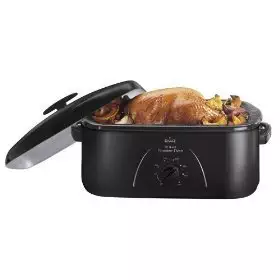 Rival Roaster Oven , 16 QT Elegant Black RO161-B