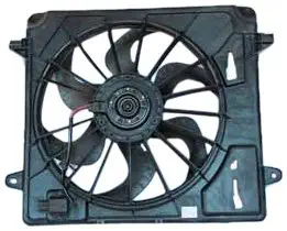 TYC 621680 Jeep Wrangler Replacement Radiator/Condenser Cooling Fan Assembly