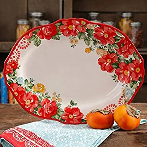 The Pioneer Woman Vintage Floral 14.5" Serving Platter (1 platter)
