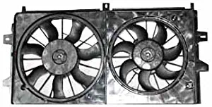 TYC 621420 Chevrolet Replacement Radiator/Condenser Cooling Fan Assembly