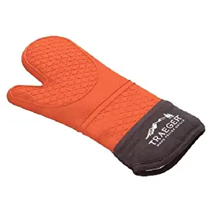 Traeger APP143 Orange Silicone Barbeque Mitt