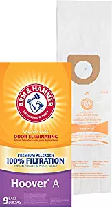 Arm & Hammer Hoover Type A Premium Vacuum Bag - 9 Pack