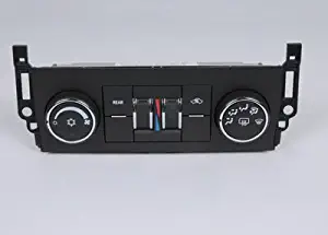 ACDelco 15-74003 GM Original Equipment Heating and Air Conditioning Control Panel with Rear Window Defogger Switch