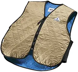 HyperKewl Children's Evaporative Cooling Vest, Khaki, 10-12 Years