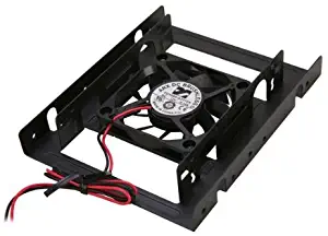 Rosewill RDRD-11003 2.5" SSD/HDD Mounting Kit for 3.5" Drive Bay W/60mm Fan