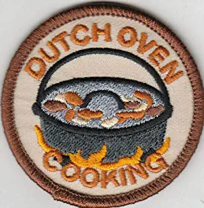 Dutch Oven Cooking Iron On Patch Food Camping Cooking Baking DIY Decor Shirt