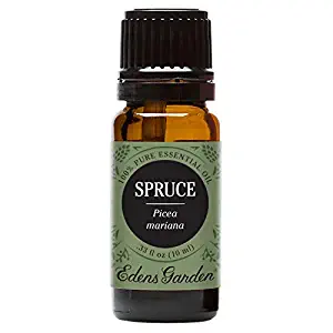 Edens Garden Spruce Essential Oil, 100% Pure Therapeutic Grade (Highest Quality Aromatherapy Oils- Congestion & Pain), 10 ml