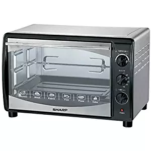 Sharp Eo-42K-3 1800W 42-Liter Electric Toaster Oven with Convection Function, 220V (Non-USA Compliant)