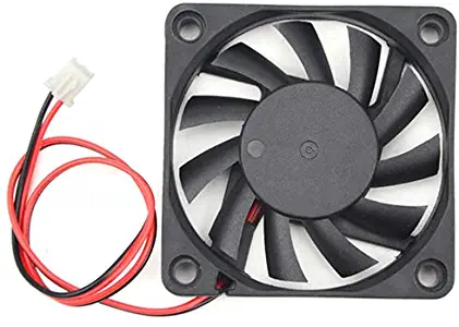 BXQINLENX 6010 Dc12v Quiet Brushless Cooling Fan Miniature Cooling Fans 2pin 60x60mm 11 Blade (3 PCS)