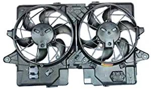 TYC 620660 Ford/Mazda Replacement Radiator/Condenser Cooling Fan Assembly