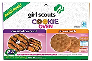 Girl Scout Cookie Oven Deluxe Refill Kit Caramel Coconut and Peanut Butter Sandwich