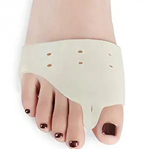 Digital Shoppy 1 Pair medical silicone Gel foot fingers Toe Separator thumb valgus protector Bunion adjuster Hallux Valgus Guard feet care