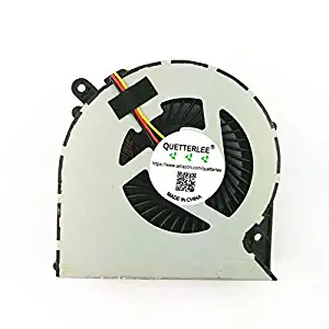 QUETTERLEE Replacement NEW CPU Cooling Fan for Toshiba Satellite C850 C855 C875 C870 L850 L870 L870D L875 L875D series, DFS501105FR0T KSB06105HA MG62090V1-Q030-S99 FAN 3 PIN