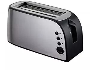Frigidaire FD3122 4-Slice Stainless Steel Wide Slot Toaster, 220-volt