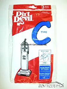 1 X Genuine Dirt Devil Bags 3 Pack - Type C