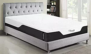 DynastyMattress New Made in The USA CoolBreeze3 12-Inch Gel Memory Foam Mattress (Twin XL USA Made)