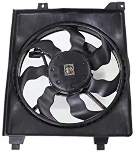 CPP Single Cooling Fan for 2006-2011 Hyundai Accent HY3120100