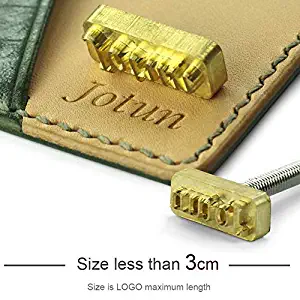 Brass Leather Stamps Logo Carving Tools Embossing Seal Hot Branding Personalized Mold Heating on Wood Custom Iron Parts, Size Less Than 3cm