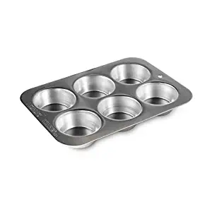 Nordic Ware 42990 Naturals Ovenware Compact Muffin Pan, Silver