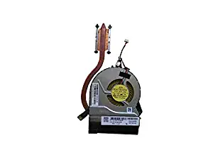 Z-one Fan Heatsink Replacement for HP Pavilion 17-P 17-P000 17-P100 14-V 14-V000 17-F000 17-F100 17-F200 Series AMD CPU Cooling Fan Heatsink P/N 767706-001 4-Wire 4-pin