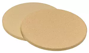 Old Stone Oven 'Pizza for Two' Round Stones, 8.5-Inch, 2-Pack