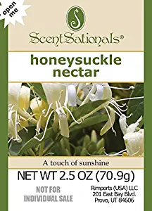 ScentSationals 4-Pack Honeysuckle Nectar Fragrance Scented Wax Cubes Melts - for Candle Warmer or Electric Tart Warmer
