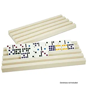 Brybelly Set of Two Plastic Domino Trays