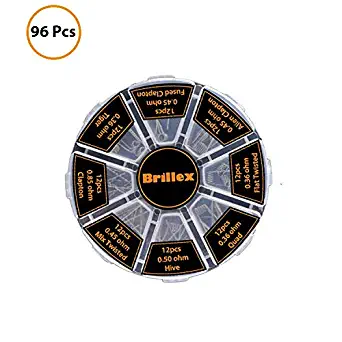 96pcs Prebuilt Resistance Wire Premade Set 8 Different Types -for Electrical Use
