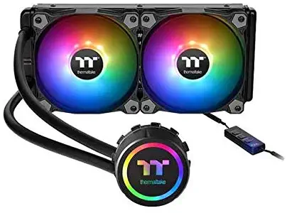 THERMALTAKE CL-W233-PL12SW-B Water 3.0 240 ARGB AIO Liquid Cooler/CL-W233-PL12SW-B /