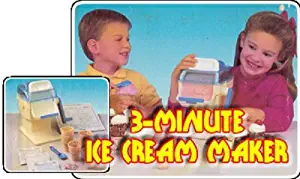 Tyco 3-Minute Ice Cream Maker Real Ice Cream Machine & Slushy