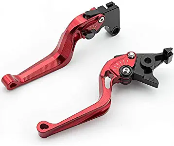 Motorcycle Short Adjustable Brake Clutch Levers for Kawasaki Ninja 250R EX250 1986-2007, Ninja 500 1987-1993, Ninja 600R, 1985-1997, Vulcan 700 1985, ZX750 Ninja GPz750 1982-1985