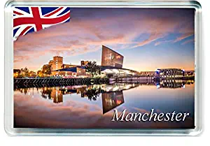 H357 Manchester Refrigerator Magnet United Kingdom England Travel Fridge Magnet