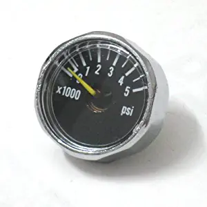 Outdoor Guy Paintball Airsoft PCP Airgun Mini Manometer Gauge