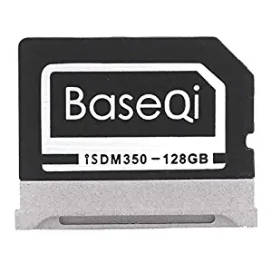 BASEQI NinjaDrive Aluminum 128GB Storage Expansion Card for Microsoft Surface Book & Surface Book 2 13.5" (Microsoft Surface Book & Surface Book 2 13.5", 128GB)
