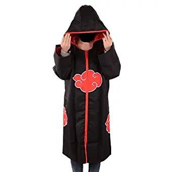 Naruto Akatsuki Organization Members Cloak Ninja Robe Hooded