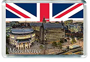 H359 Manchester Refrigerator Magnet United Kingdom England Travel Fridge Magnet