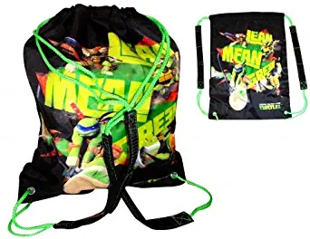 Teenage Mutant Ninja Turtles Drawstring Swim Bag 2.5 liters Black (black)