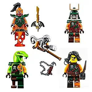 LEGO Ninjago 5 Skybound Pirate Army - Clancee, Cyren, Doubloon, Monkey and Nadakhan
