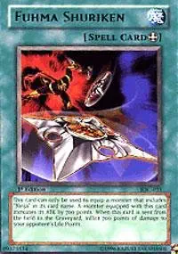 Yu-Gi-Oh! - Fuhma Shuriken (IOC-031) - Invasion of Chaos - Unlimited Edition - Rare