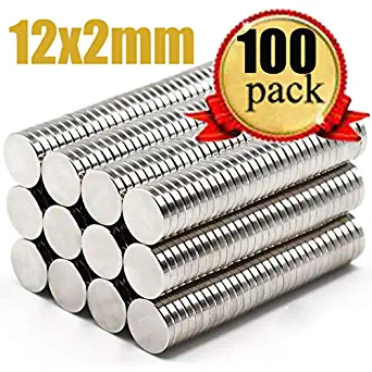 100 pcs 12x2mm Refrigerator Magnets Fridge Magnet,Office Magnets,Whiteboard Magnets