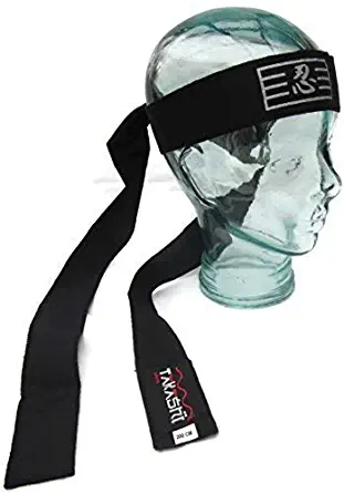 Head Band Kendo SPY Tenuqui Takashi Silver Nin (Perseverance) Hachimaki Japanese Headband - Silver