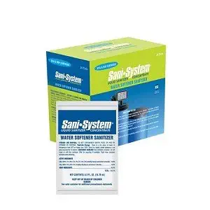 Pro Products SANI-SYSTEM (SS24WS) Liquid Sanitizer Concentrate for WATER SOFTENER - RO UNITS - WATER COOLERS (5)