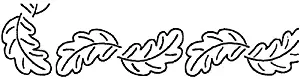 Quilt Stencils By Bobbie Smith-2" Leaf Border 4"X1 1 pcs sku# 644522MA