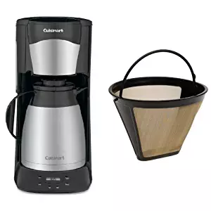 Cuisinart DTC-975BKN 12-Cup Programmable Coffeemaker and Filter Bundle