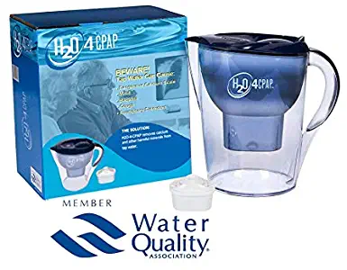 H2O 4 CPAP Ion Distilled Water System for CPAP or BiPAP Humidifier Water Chamber | CPAP Supplies & Accessories for Sleep Apnea | Removes Harmful Calcium & Minerals from Tap Water