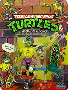 TEENAGE MUTANT NINJA TURTLES MONDO GECKO ACTION FIGURE