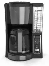 Ninja CE200 Programmable 12 Cup Coffee Brewer with Glass Carafe, Black (Renewed)