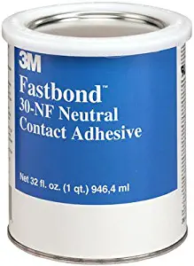 3M Fastbond Contact Adhesive 30NF Neutral, (4 Gallons)