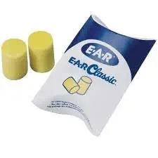 Earplugs Classic PVC Foam Diposable 50 Pack